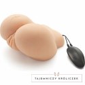 ACT Big Ass - anatomiczna maszyna intymna z funkcją wibracji, TPR XXL ACT