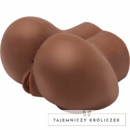 ACT Big Ass model anatomiczny z funkcją wibracji, brązowy, 21x22,5x13 cm ACT
