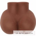 ACT Big Ass model anatomiczny z funkcją wibracji, brązowy, 21x22,5x13 cm ACT