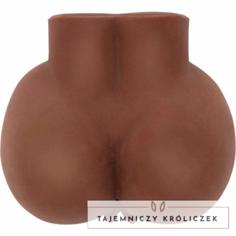 ACT Big Ass model anatomiczny z funkcją wibracji, brązowy, 21x22,5x13 cm ACT
