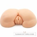 ACT Model Horny Vibrating - Anatomiczna maszyna intymna z dwiema strefami 22 cm ACT