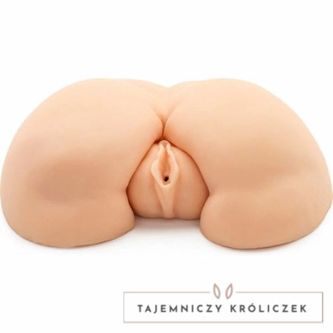 ACT Model Horny Vibrating - Anatomiczna maszyna intymna z dwiema strefami 22 cm ACT