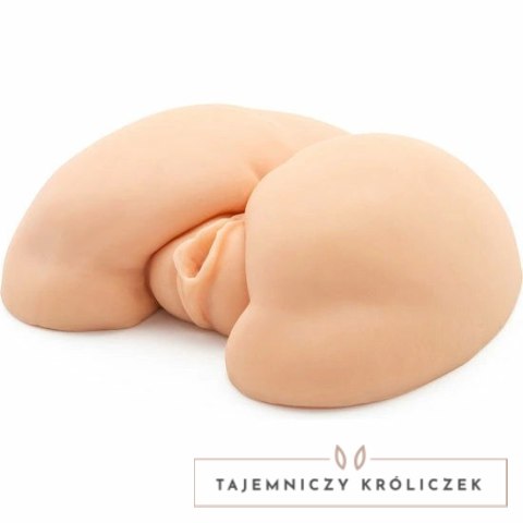 ACT Model Horny Vibrating - Anatomiczna maszyna intymna z dwiema strefami 22 cm ACT
