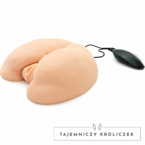 ACT Model Horny Vibrating - Anatomiczna maszyna intymna z dwiema strefami 22 cm ACT