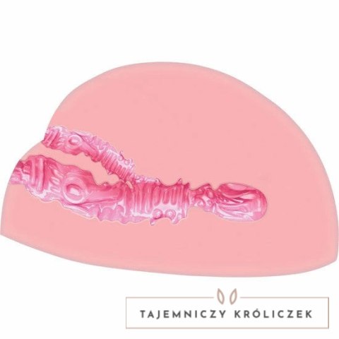 ACT Model Horny Vibrating - Anatomiczna maszyna intymna z dwiema strefami 22 cm ACT