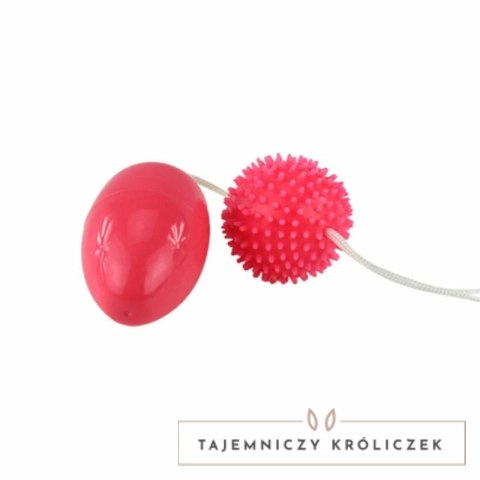Baile Twin Balls połączone kulki do ćwiczeń mięśni, TPR/ABS BAILE