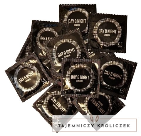 Beppy Day & Night - prezerwatywy powiększone, 100 sztuk, lateks, bezwonny BEPPY