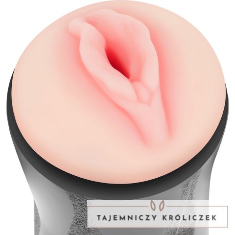 JAMYJOB Double Entry - Intymna Maszyna Anatomiczna TPE 15 cm z Pokrywami JAMYJOB
