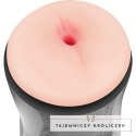 JAMYJOB Double Entry - Intymna Maszyna Anatomiczna TPE 15 cm z Pokrywami JAMYJOB