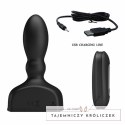 Mr Play Czarny model nadmuchiwany z pilotem funkcja wibracji 12 trybow MR PLAY