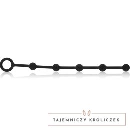 OHMAMA Łańcuszek analny silikonowy 23 cm z pierścieniem higieniczny OHMAMA