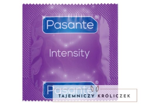 Pasante Ribs & Dots Intensity - teksturowane, 144 sztuki, rozmiar 52 mm PASANTE