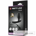 Pretty Love Drake - Korek analny nadmuchiwany, silikonowy, czarny PRETTY LOVE