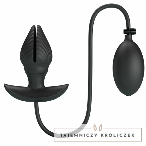 Pretty Love Model Inflatable - Anatomiczna wtyczka z funkcją powiększania, czarna PRETTY LOVE