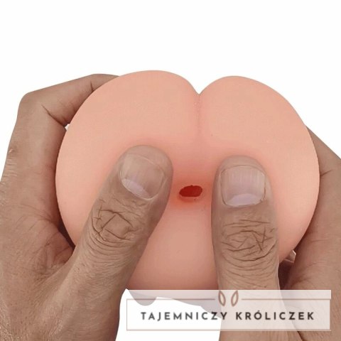 Pretty Love Peach Touch - anatomiczna maszyna intymna, brzoskwiniowa PRETTY LOVE