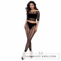 Chilirose CR 4647 Komplet Bezszwowy Top i Legginsy Czarny S/M CHILIROSE