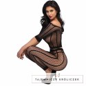Chilirose CR 4647 Komplet Bezszwowy Top i Legginsy Czarny S/M CHILIROSE