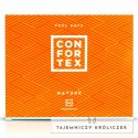 Confortex Nature Prezentacyjny Box 144 szt. - Ultra Cienkie, 53 mm CONFORTEX