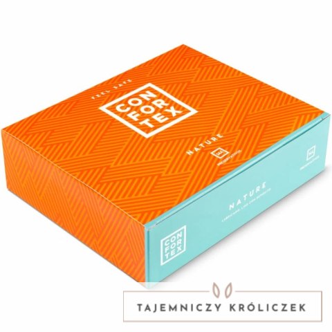 Confortex Nature Prezentacyjny Box 144 szt. - Ultra Cienkie, 53 mm CONFORTEX