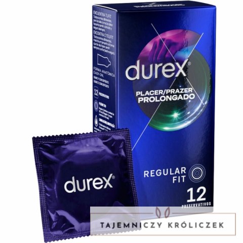 Durex Extended Pleasure 12 szt. - prezerwatywy opoźniające, 56 mm Durex