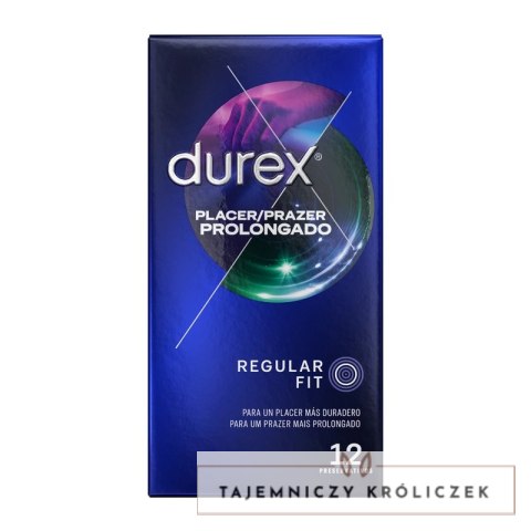 Durex Extended Pleasure 12 szt. - prezerwatywy opoźniające, 56 mm Durex