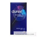 Durex Extra Safe 12 szt. - precyzyjny system ochrony, lateks, 56 mm Durex