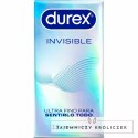 Durex Invisible Ultra Cienkie Prezerwatywy 12 szt. Lateksowe 54mm Durex