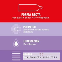 Durex Sensitive Total Contact 12 szt. ultracienkie prezerwatywy Sensi-Fit Durex