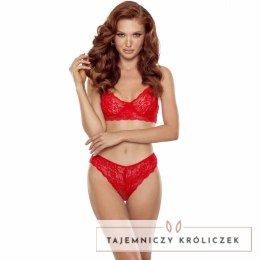 PASSION Denelia komplet bielizny czerwony L/XL - biustonosz i stringi Passion