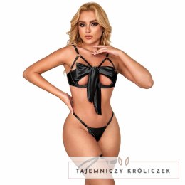 SUBBLIME 955205 Komplet bielizny z czarną kokardą L/XL SUBBLIME