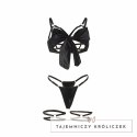 SUBBLIME 955205 Komplet bielizny z czarną kokardą L/XL SUBBLIME