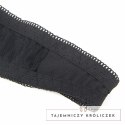 SUBBLIME 955205 Komplet bielizny z czarną kokardą L/XL SUBBLIME