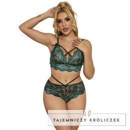 Subblime 954086 Komplet Koronkowy Zielony S/M - Biustonosz i Majtki SUBBLIME