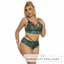 Subblime 954086 Komplet Koronkowy Zielony S/M - Biustonosz i Majtki SUBBLIME