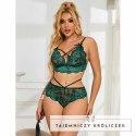 Subblime 954086 Komplet Koronkowy Zielony S/M - Biustonosz i Majtki SUBBLIME