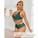 Subblime 954086 Komplet Koronkowy Zielony S/M - Biustonosz i Majtki SUBBLIME
