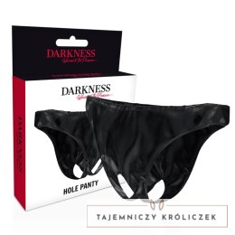 Darkness Unisex majtki z otwartą konstrukcją, uniwersalny rozmiar DARKNESS