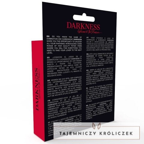 Darkness Unisex majtki z otwartą konstrukcją, uniwersalny rozmiar DARKNESS