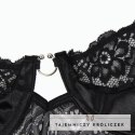 Subblime Gorset Corset z paskiem czarny L/XL elegancki design SUBBLIME