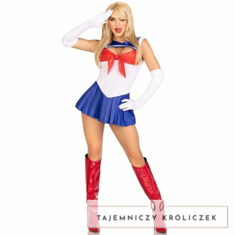 Leg Avenue Kostium Marynarza 3-częściowy Multikolor M LEG AVENUE