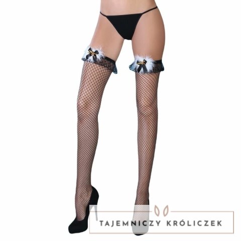 LivCo Corsetti Fashion Pearl Black pończochy czarne S/L eleganckie LIVCO CORSETTI