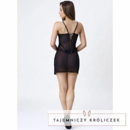 LivCo Corsetti Zoe LC 20202 - czarna koszulka babydoll i stringi L/XL LIVCO CORSETTI