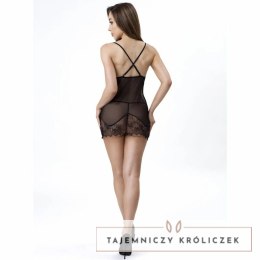 Livco Corsetti Aldana LC20206 czarny komplet koszulka + stringi L/XL LIVCO CORSETTI