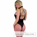 Livco Corsetti Fashion Melisenda Szlafrok + Koszulka + Stringi Czarny S LIVCO CORSETTI