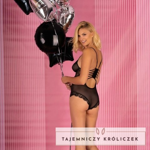 LivCo Corsetti Fashion Kylssiam LC 90613 body czarne, koronka S/M L/XL LIVCO CORSETTI