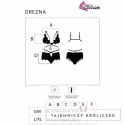 Livco Corsetti Drezna LC 90733 komplet koronkowy czarny L/XL LIVCO CORSETTI