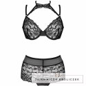 Livco Corsetti Fashion Linera czarny komplet koronkowy L/XL LIVCO CORSETTI