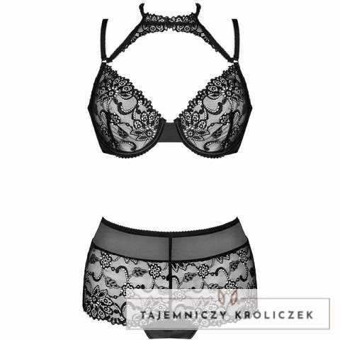 Livco Corsetti Fashion Linera czarny komplet koronkowy L/XL LIVCO CORSETTI