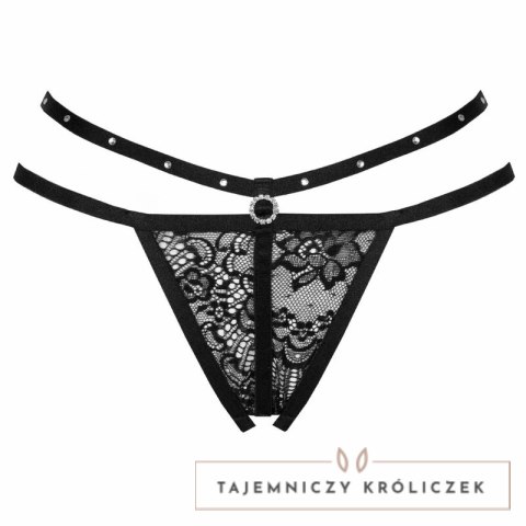 Livco Corsetti Fashion Nomade Czarny Paseczki Stringi bezszwowe LIVCO CORSETTI