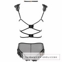 Livco Corsetti Fashion Palmenom komplet koronkowy czarny L/XL LIVCO CORSETTI